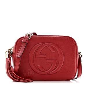 Gucci Pebbled Calfskin Small Soho Disco #231189G12B